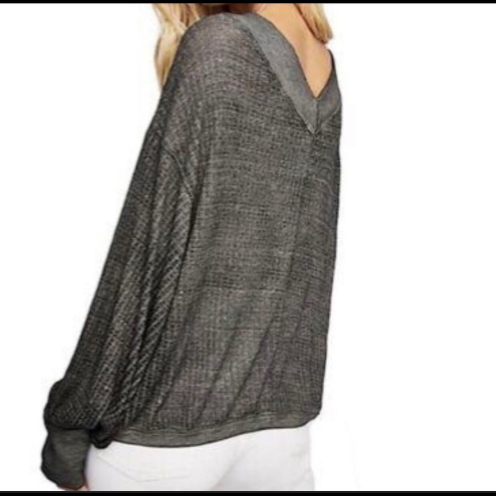 NWT Free People South Side Thermal top size XS